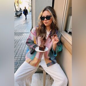 Patchwork Upcycled Cotton Jacket By-Bar Amsterdam